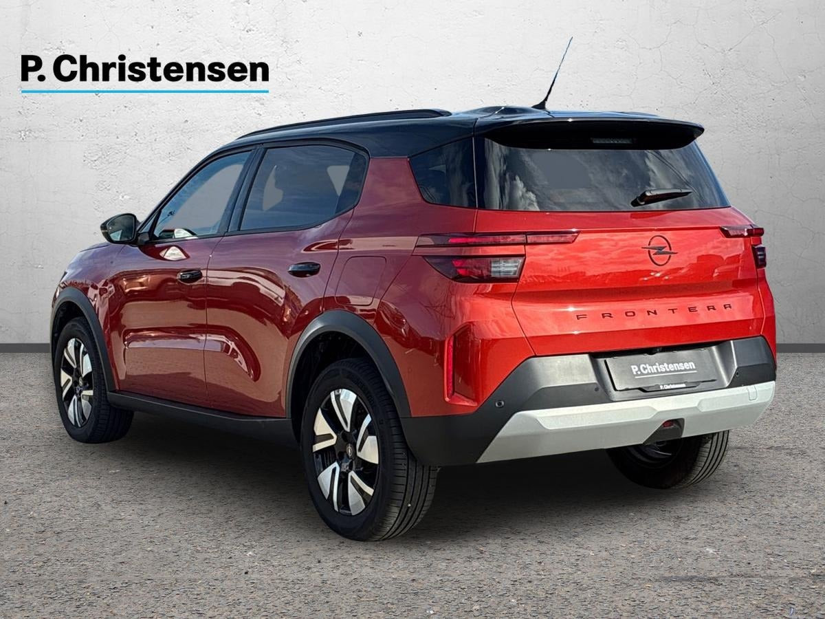 Orange Opel Frontera fra 2025