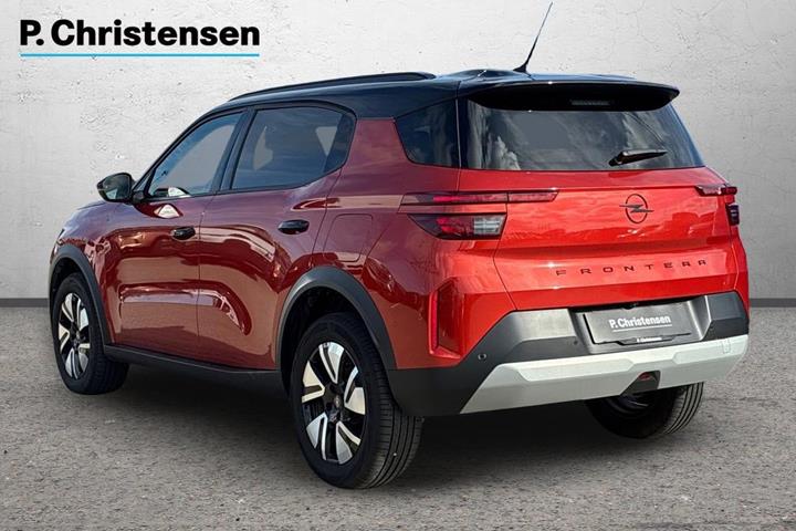 Orange Opel Frontera fra 2025