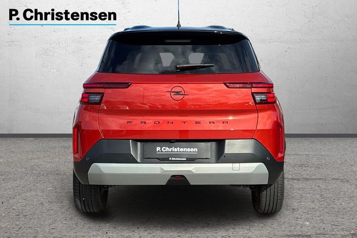 Orange Opel Frontera fra 2025