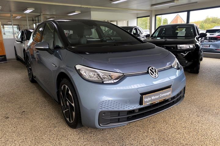 Grå VW ID.3 fra 2023