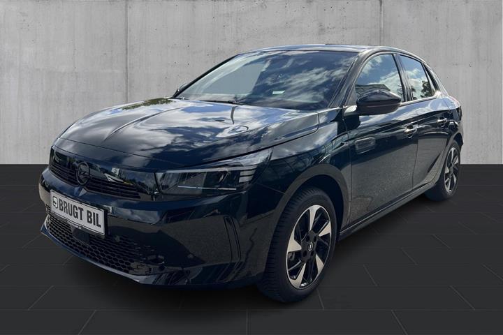 Sort Opel Corsa-e fra 2024