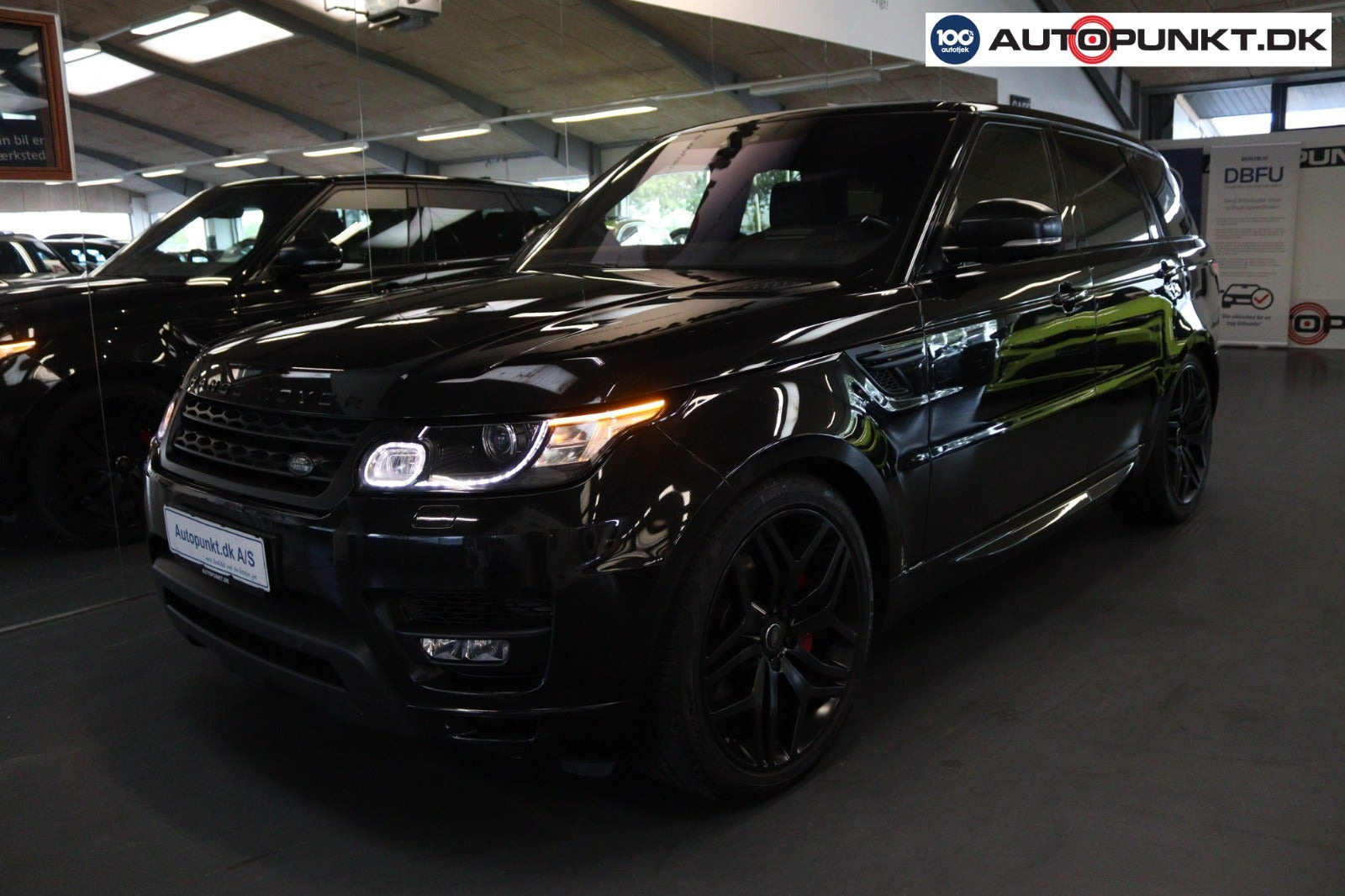 Sort Land Rover Range Rover sport fra 2017
