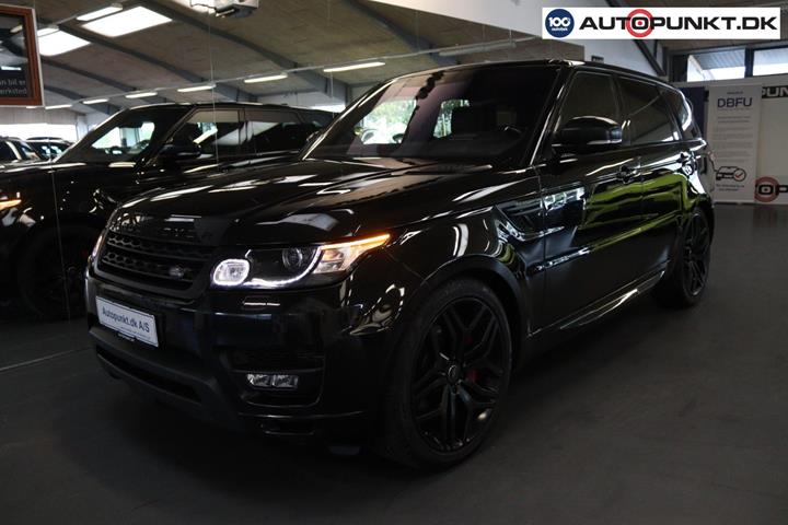Sort Land Rover Range Rover sport fra 2017