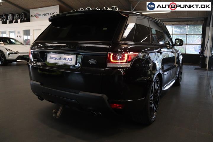 Sort Land Rover Range Rover sport fra 2017