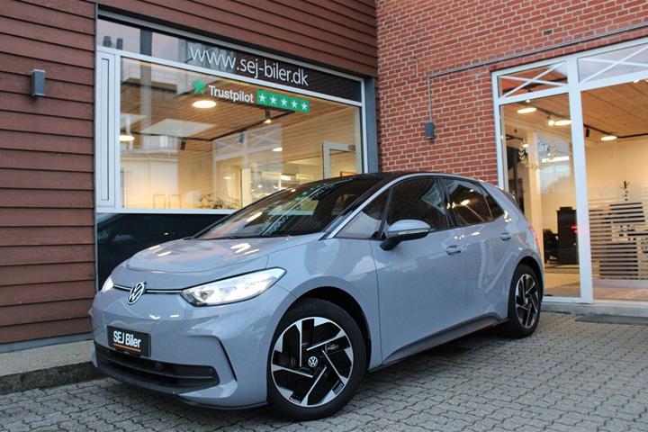 Grå VW ID.3 fra 2025