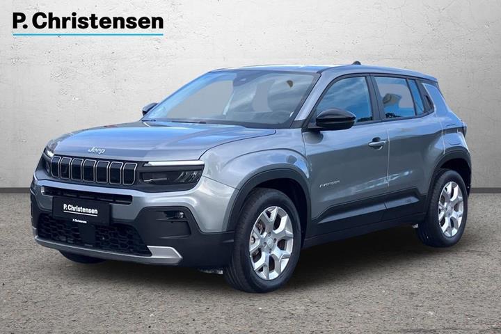 Grå Jeep Avenger fra 2025