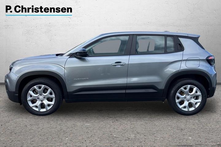 Grå Jeep Avenger fra 2025