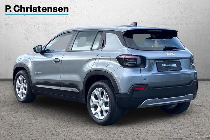 Grå Jeep Avenger fra 2025