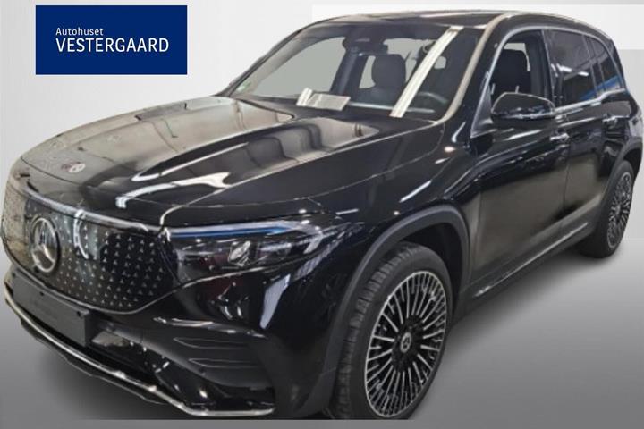 Sort Mercedes EQB250+ fra 2025