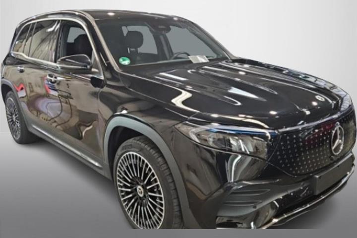 Sort Mercedes EQB250+ fra 2025