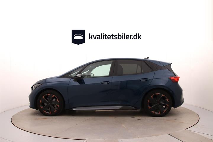 Blå Cupra Born fra 2024