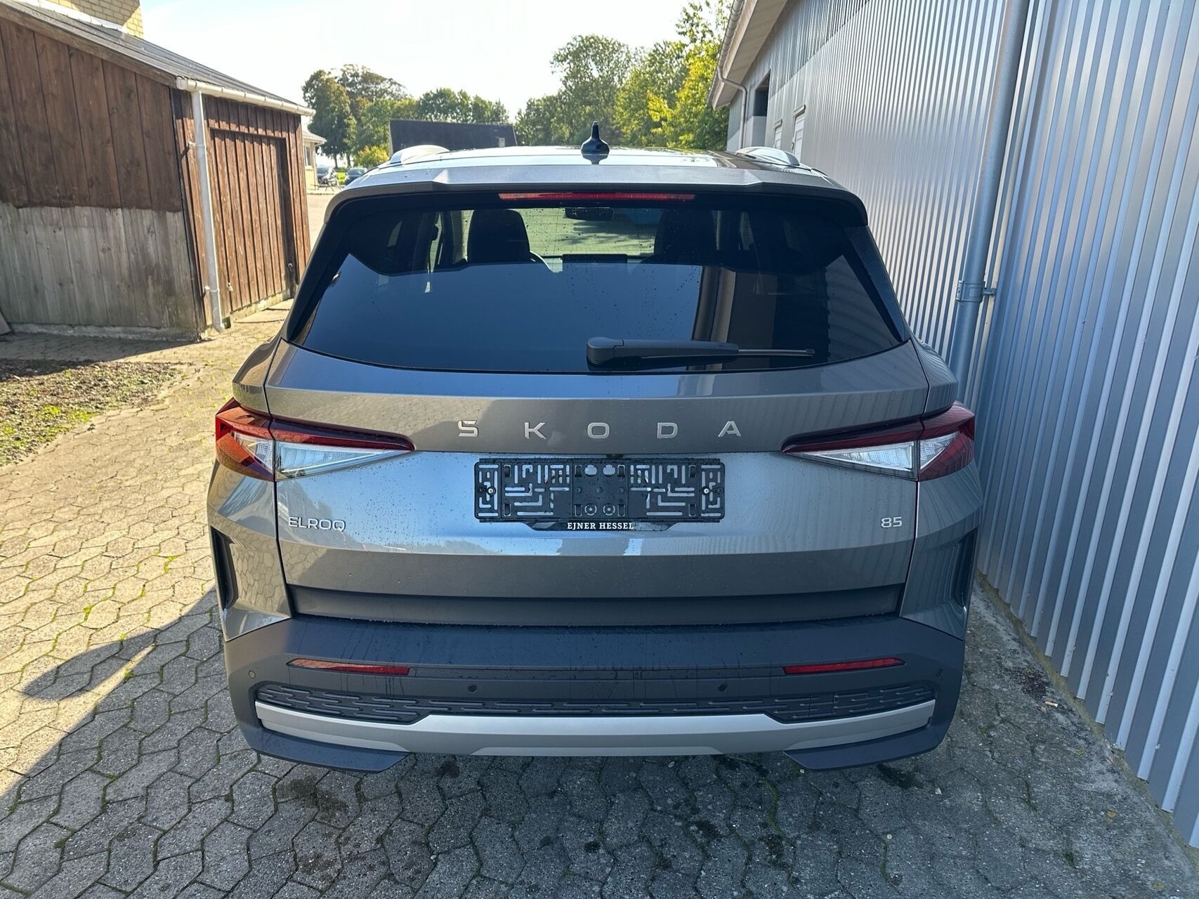 Grå Skoda Skoda fra 2026