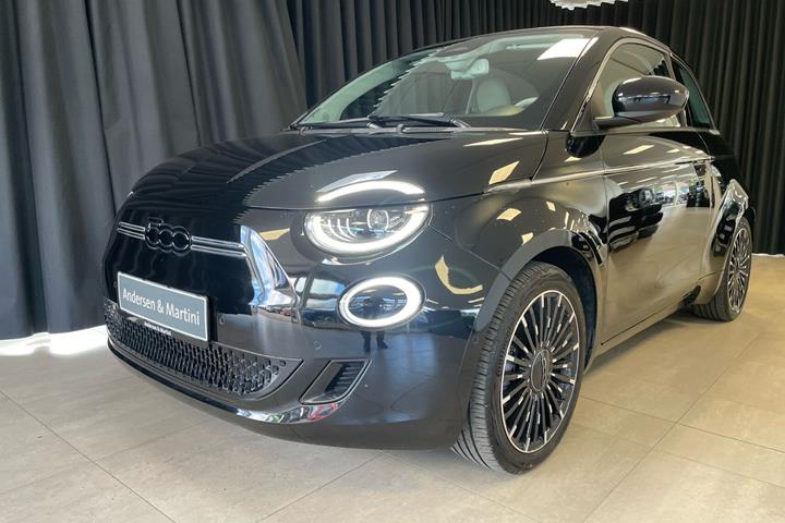 Sort Fiat 500e fra 2023