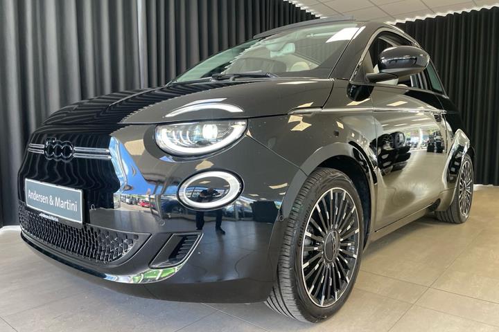 Sort Fiat 500e fra 2023