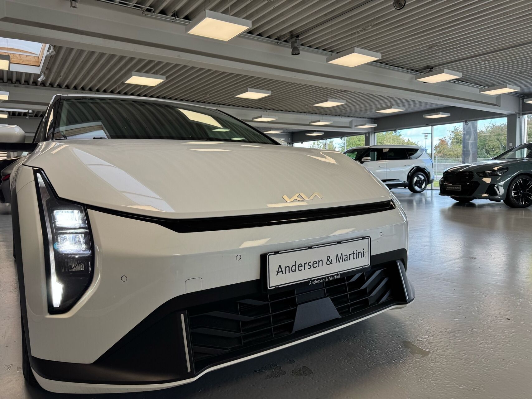 Hvid Kia EV4 fra 2026