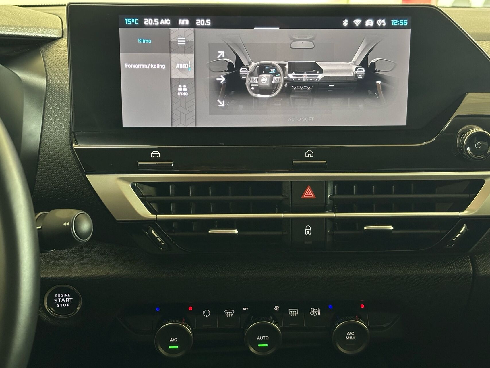 Blå Citroën ë-C4 fra 2025