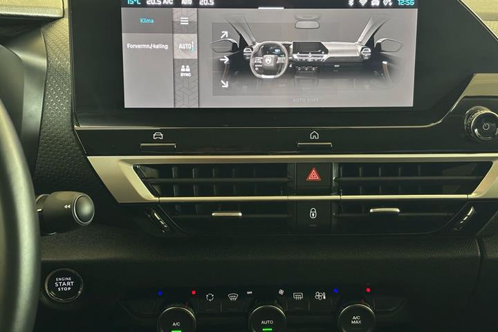 Blå Citroën ë-C4 fra 2025