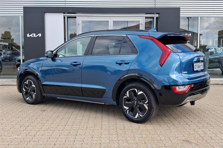 Blå Kia Niro EV fra 2024