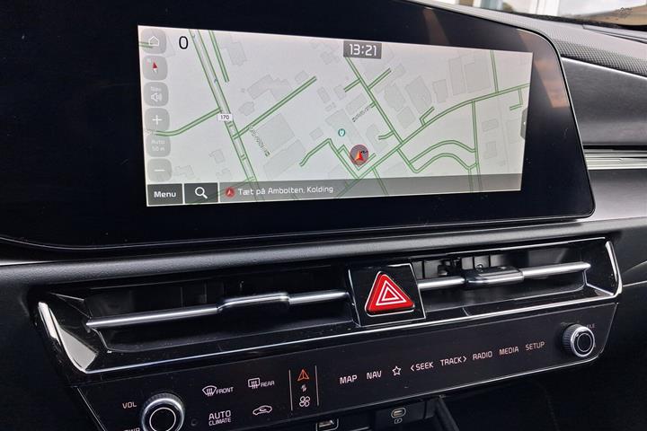 Blå Kia Niro EV fra 2024