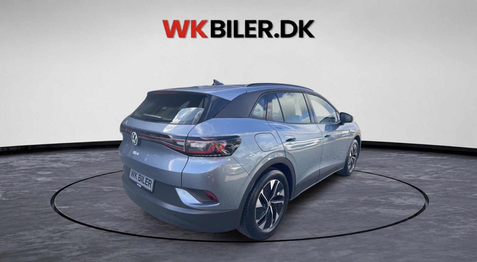 Blå VW ID.4 fra 2022