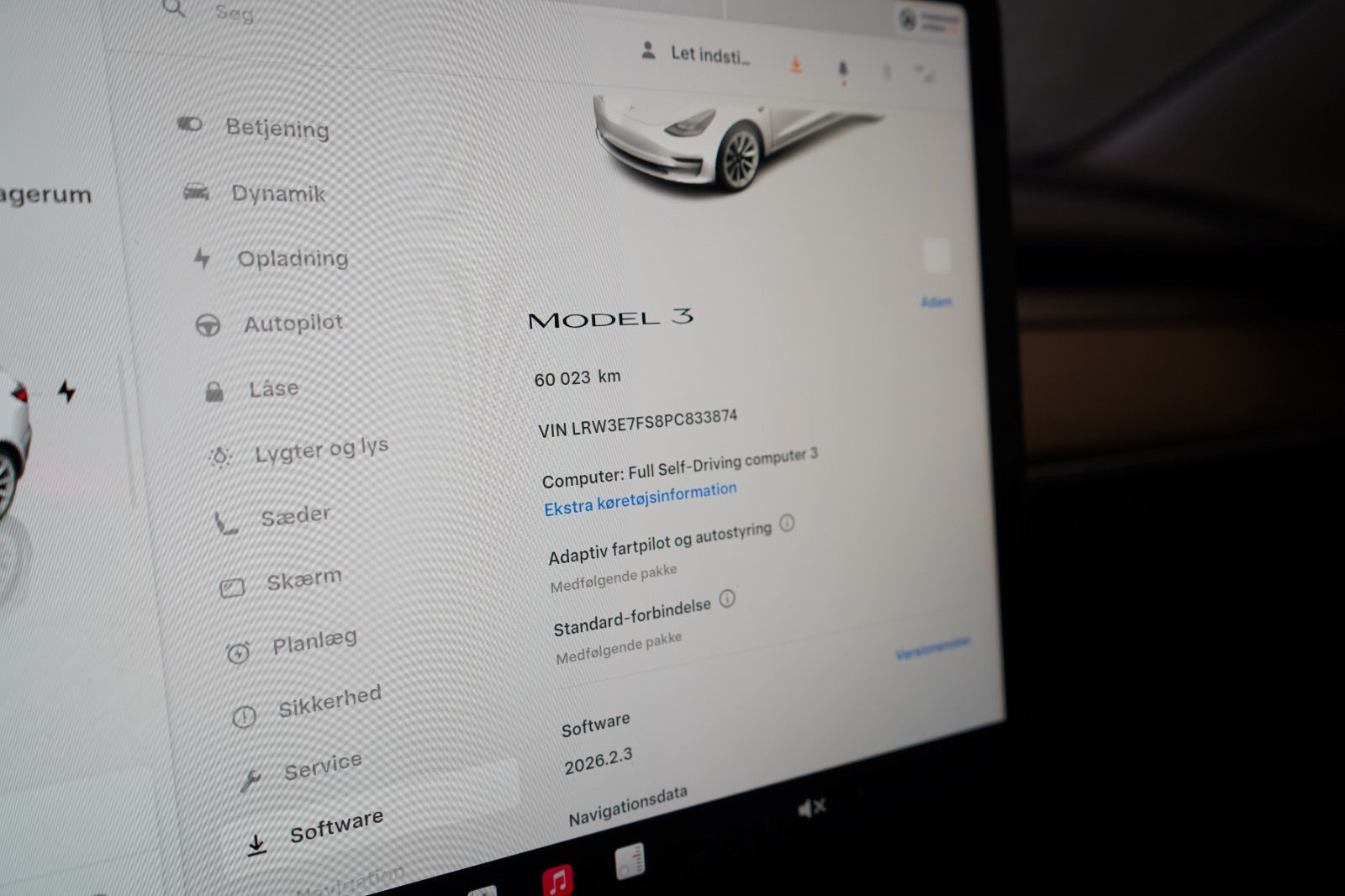 undefined Tesla Model 3 fra 2023
