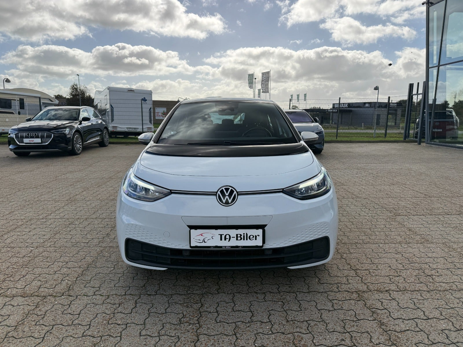 Hvid VW ID.3 fra 2020
