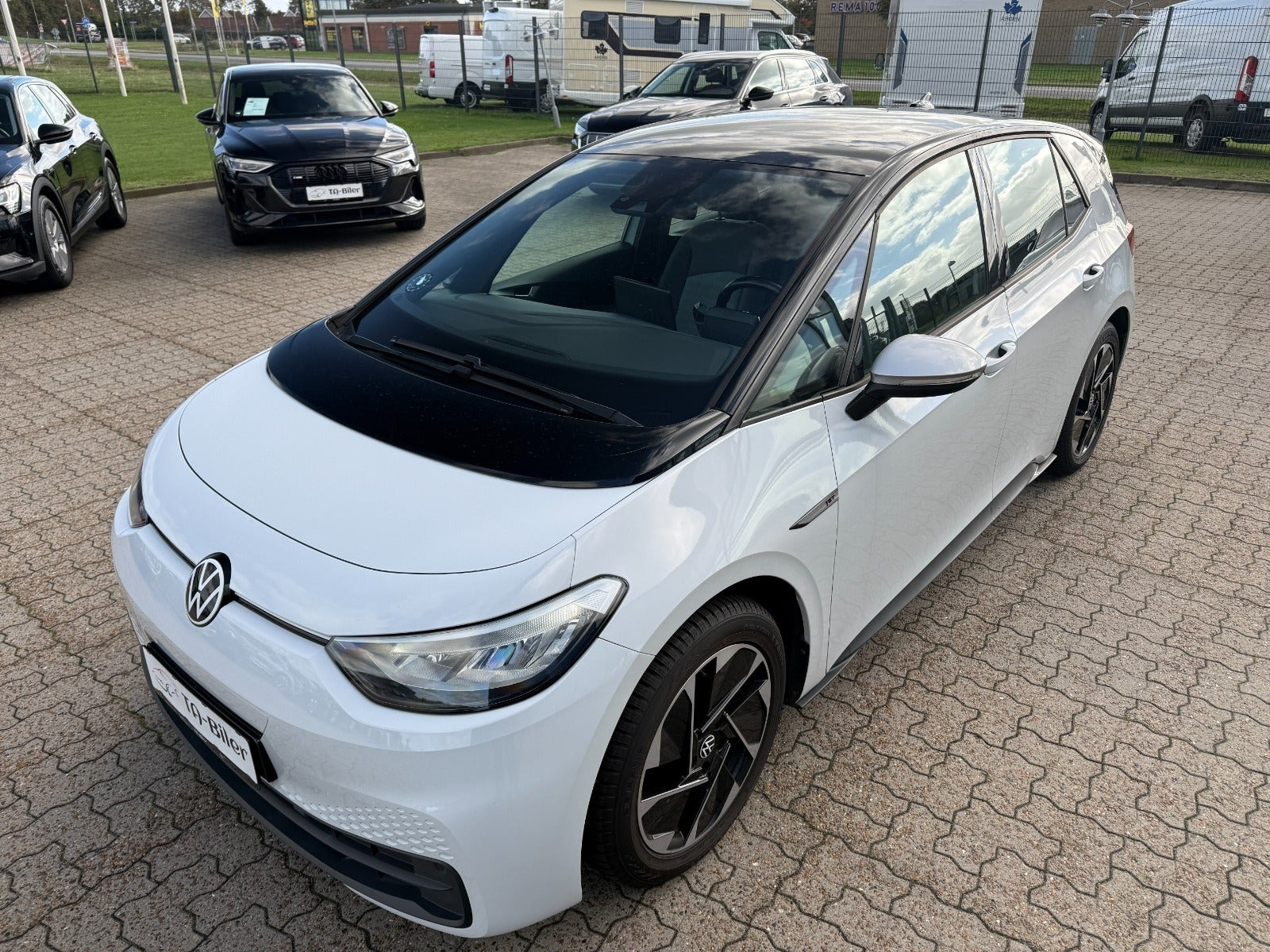 Hvid VW ID.3 fra 2020