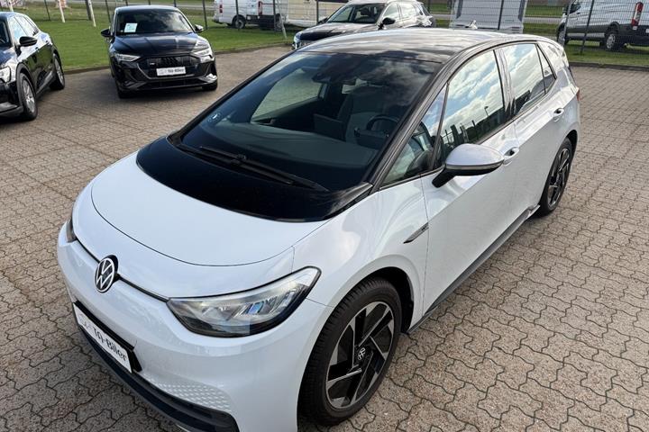 Hvid VW ID.3 fra 2020