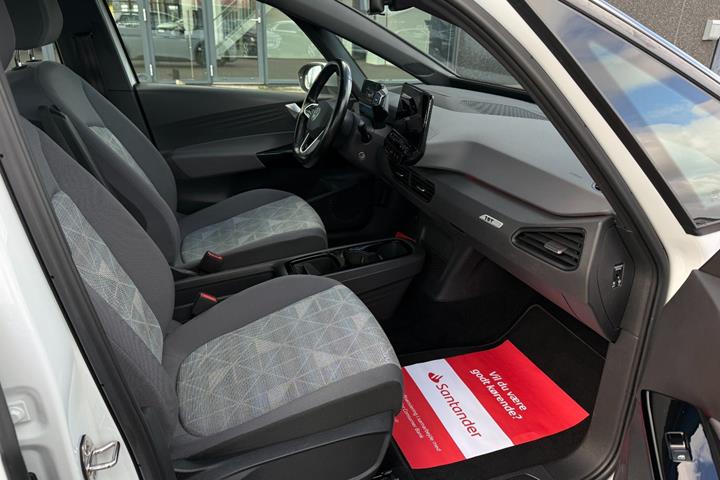 Hvid VW ID.3 fra 2020