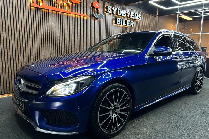 Sort Mercedes C220 d fra 2017