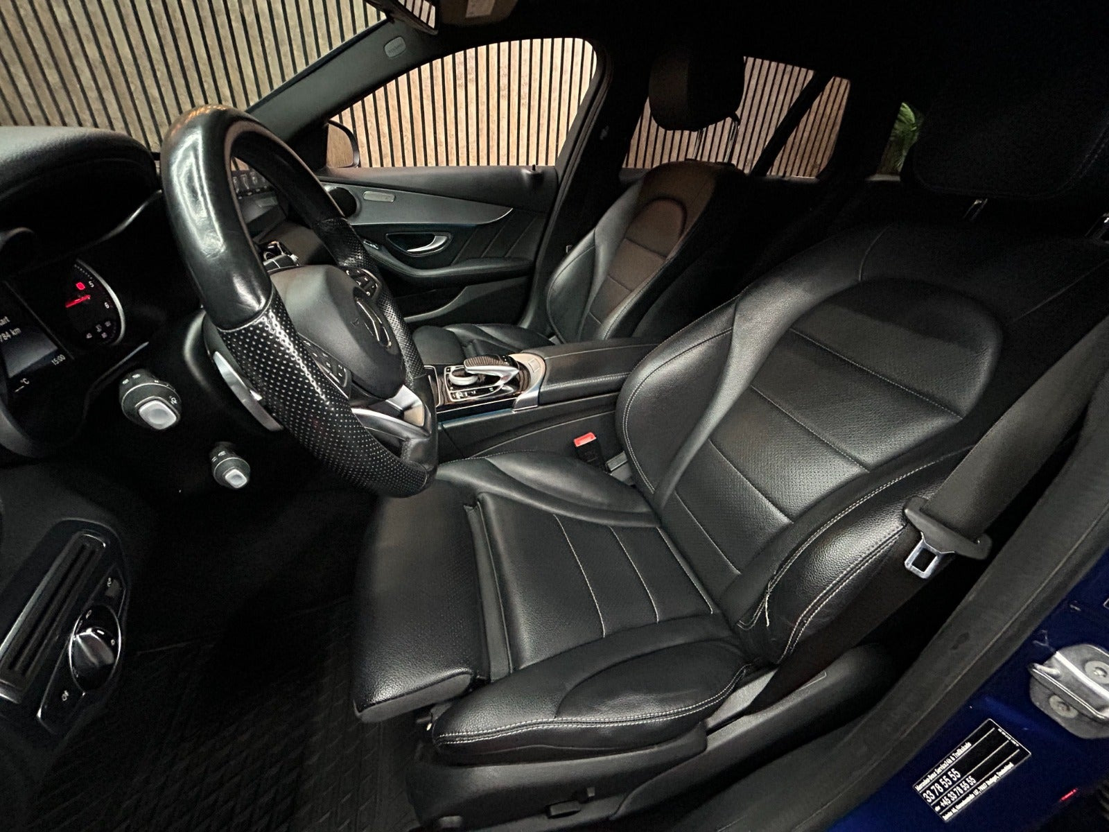 Sort Mercedes C220 d fra 2017