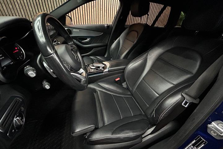 Sort Mercedes C220 d fra 2017