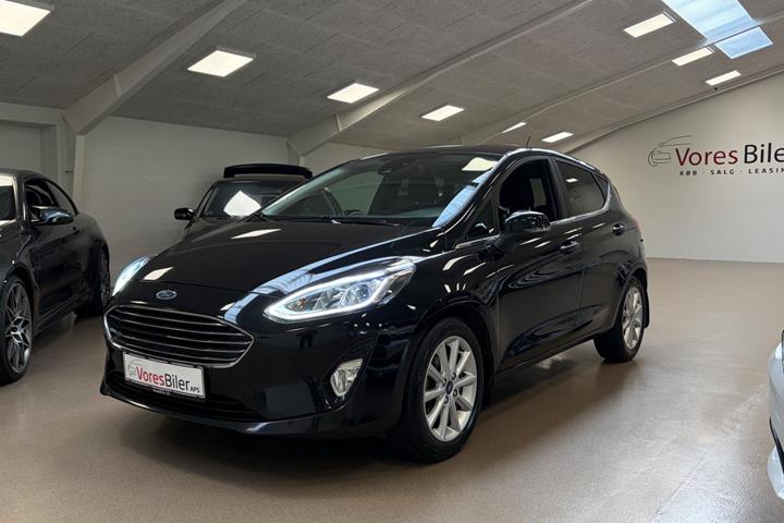 Sort Ford Fiesta fra 2020