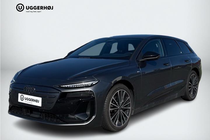 Grå Audi A6 e-tron fra 2025
