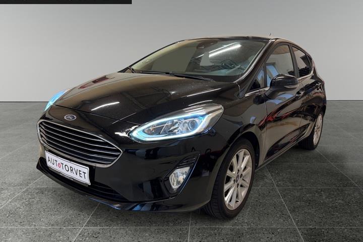 Sort Ford Fiesta fra 2018