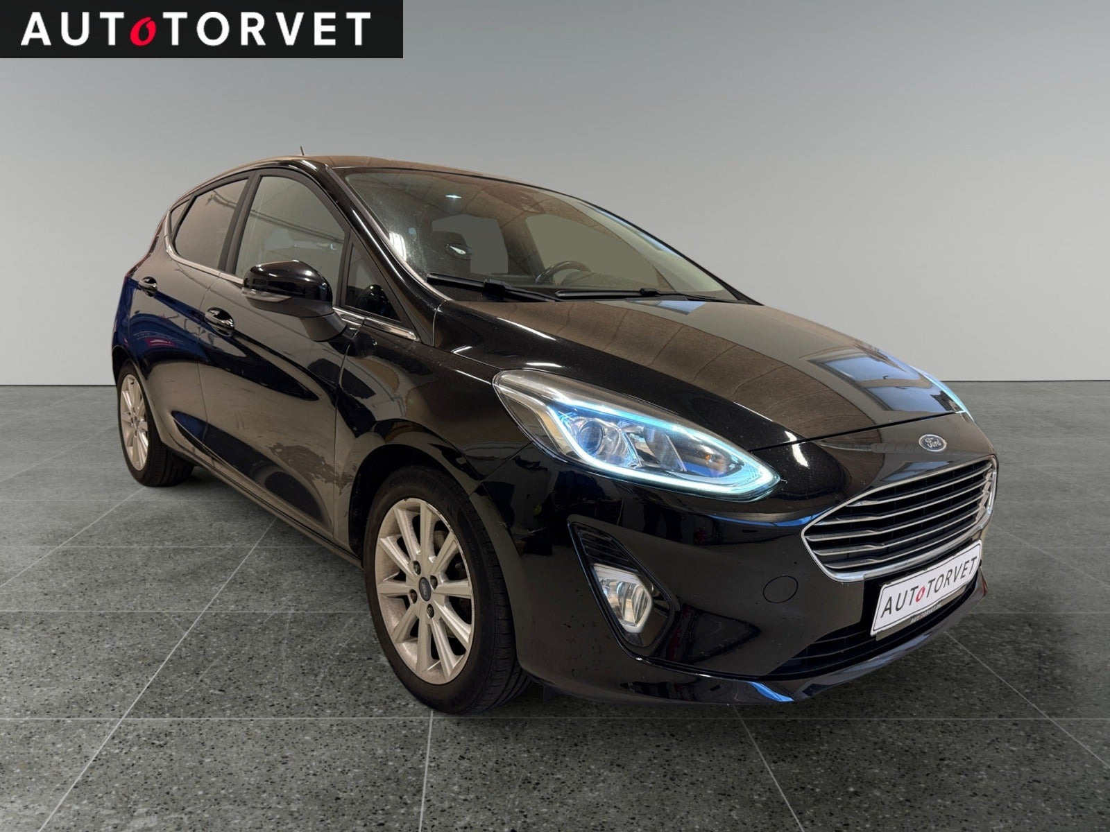 Sort Ford Fiesta fra 2018