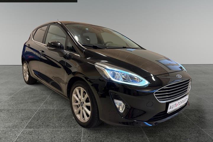 Sort Ford Fiesta fra 2018