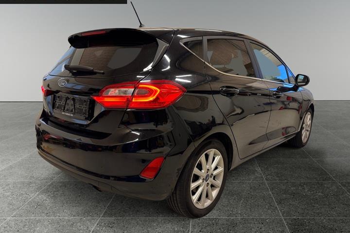 Sort Ford Fiesta fra 2018