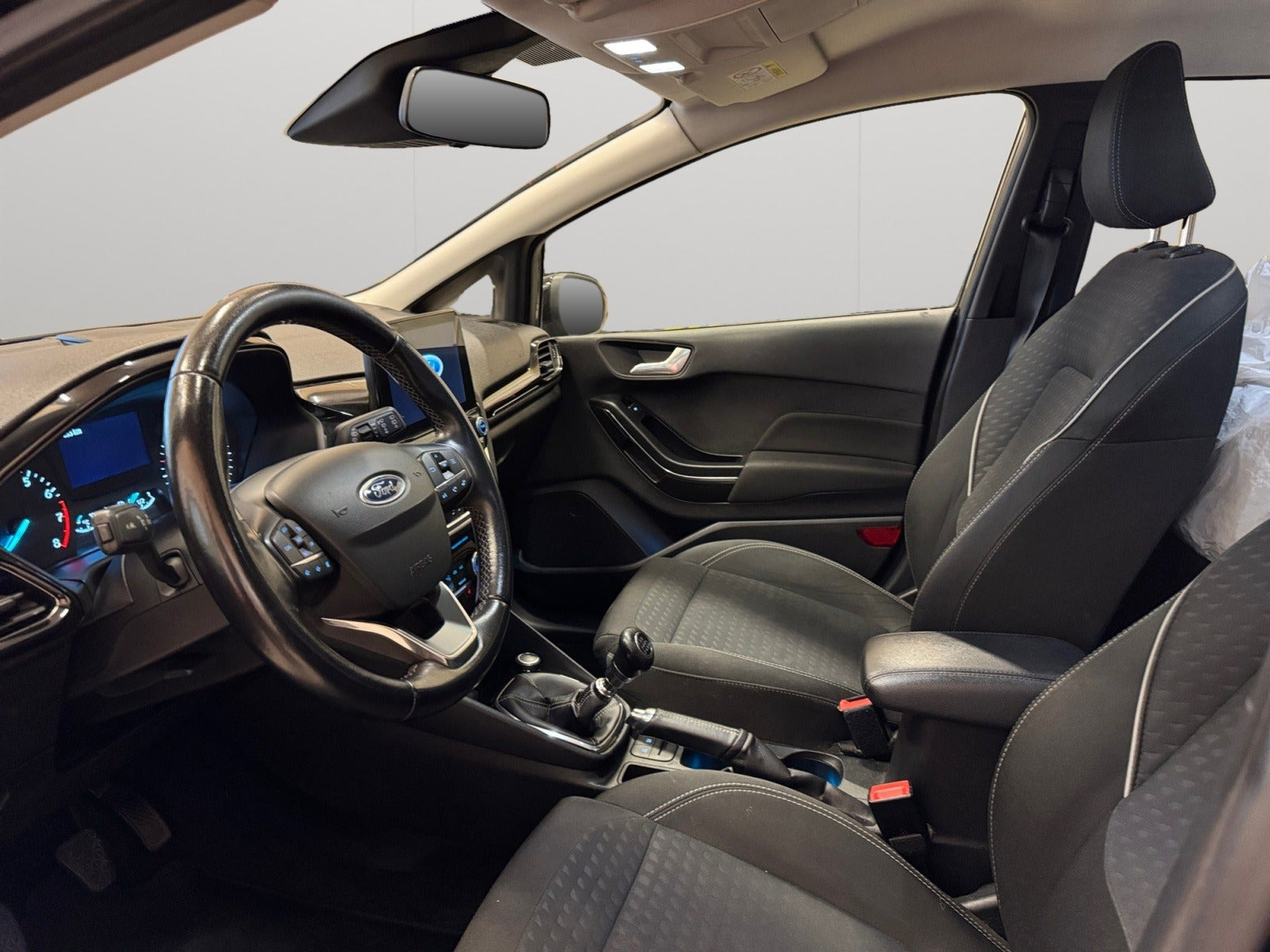Sort Ford Fiesta fra 2018