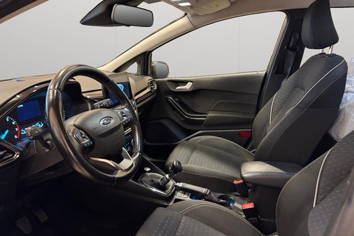Sort Ford Fiesta fra 2018