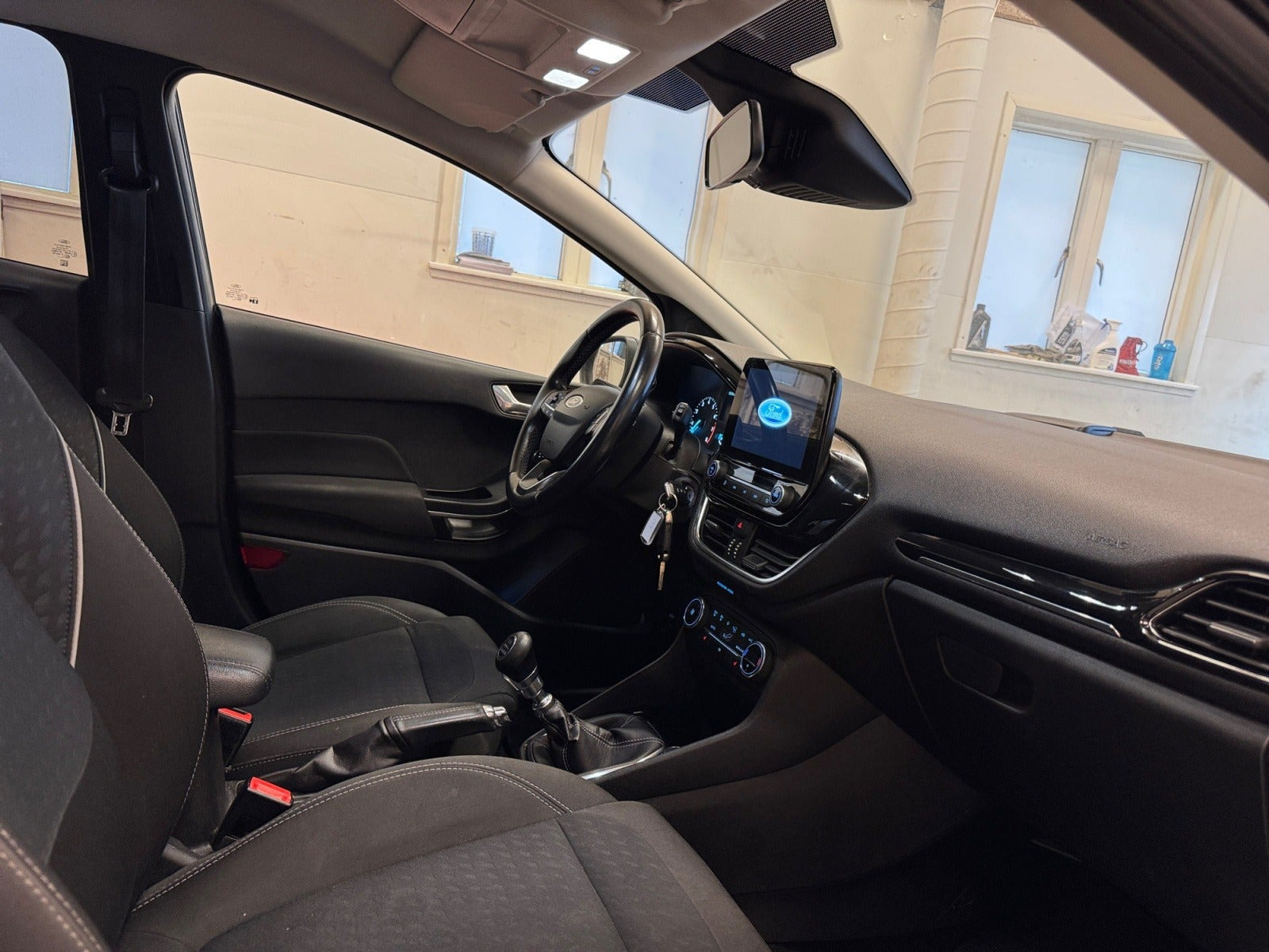 Sort Ford Fiesta fra 2018