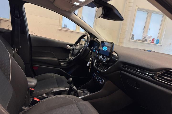 Sort Ford Fiesta fra 2018