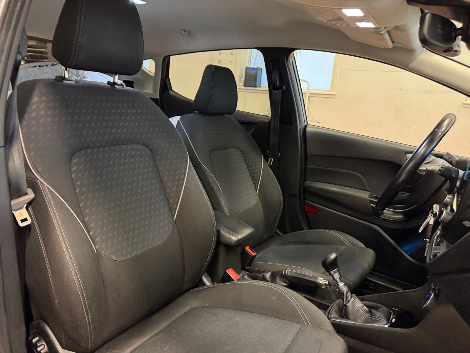 Sort Ford Fiesta fra 2018