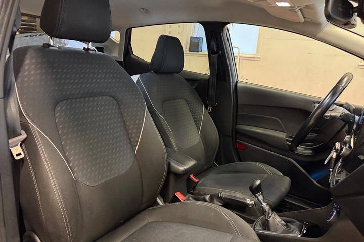 Sort Ford Fiesta fra 2018