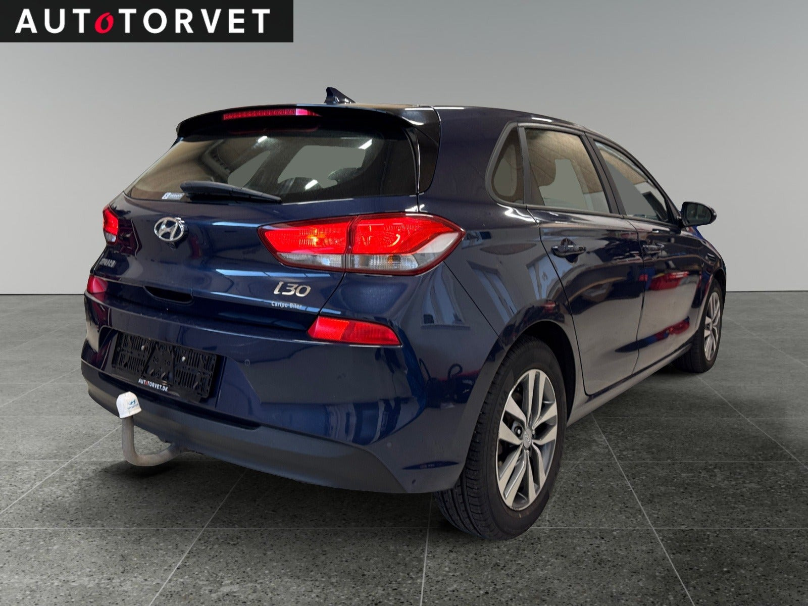 Blå Hyundai i30 fra 2019
