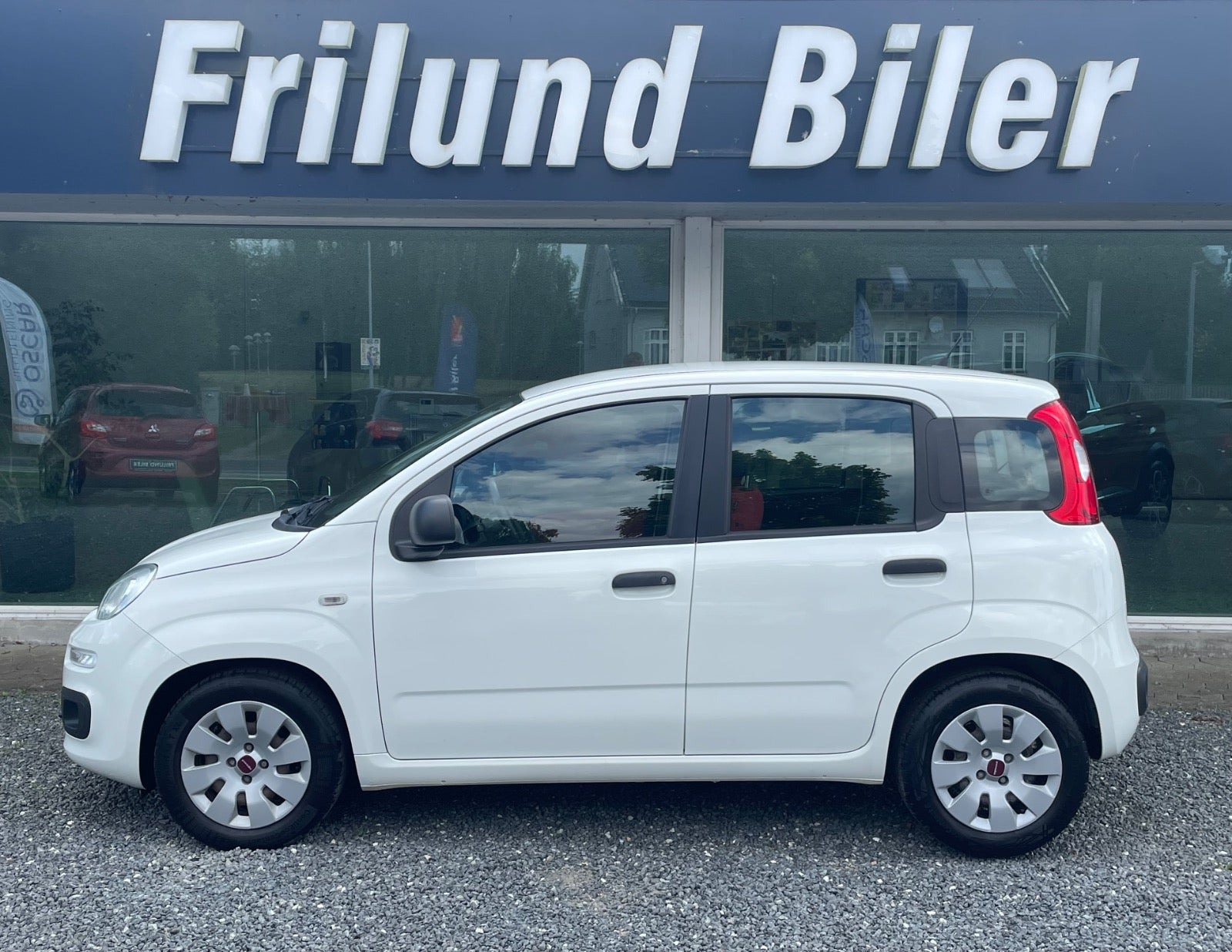 Hvid Fiat Panda fra 2015