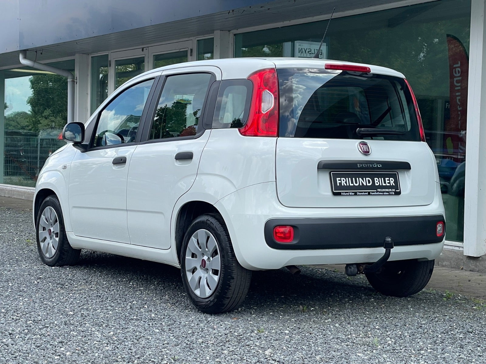Hvid Fiat Panda fra 2015