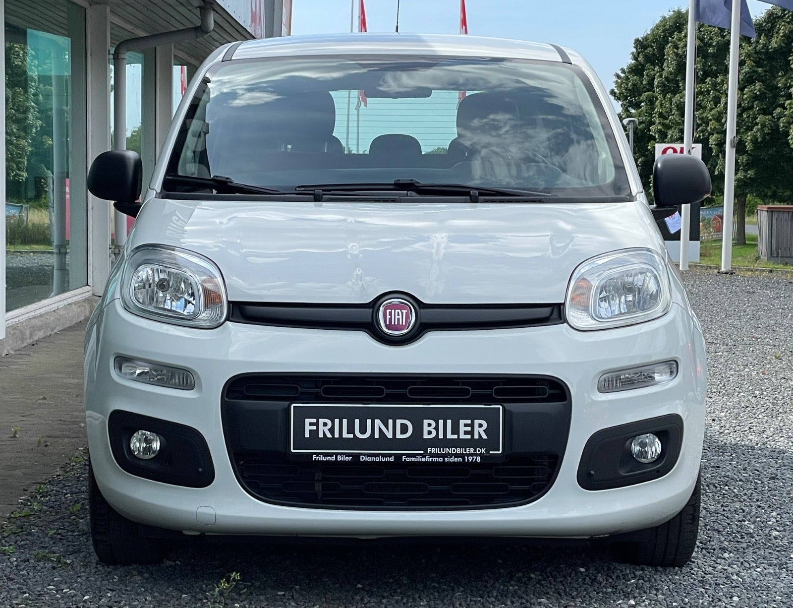 Hvid Fiat Panda fra 2015