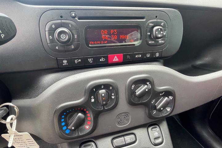 Hvid Fiat Panda fra 2015
