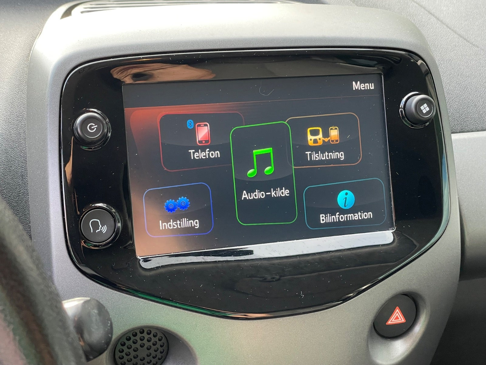 Hvid Toyota Aygo fra 2020